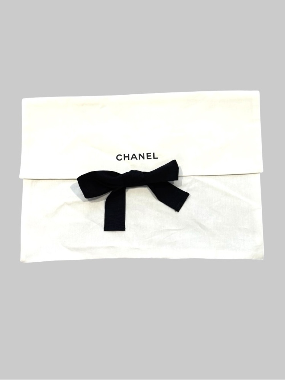 CHANEL Dust Bag Foldover Style
